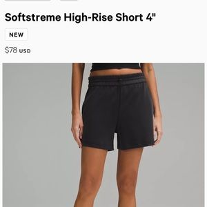 Softstream High Rise Short 4”